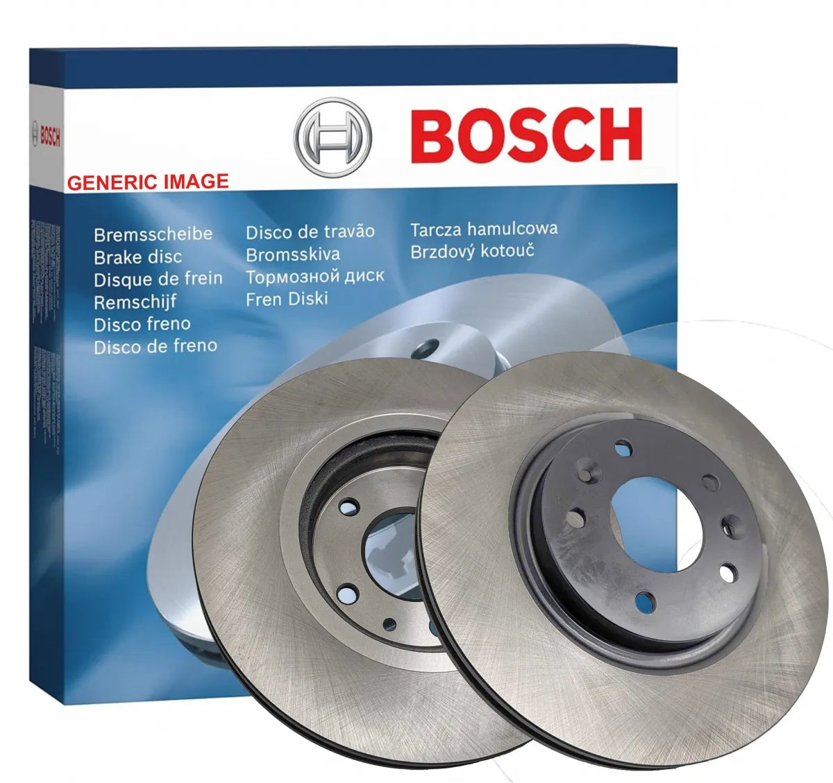 Bosch Front Brake Disc Set - Renault Duster HS , Fluence 1.6
