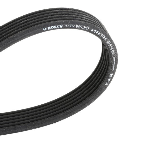 Bosch V-Ribbed Belt 1987946200 - 6DPK1195