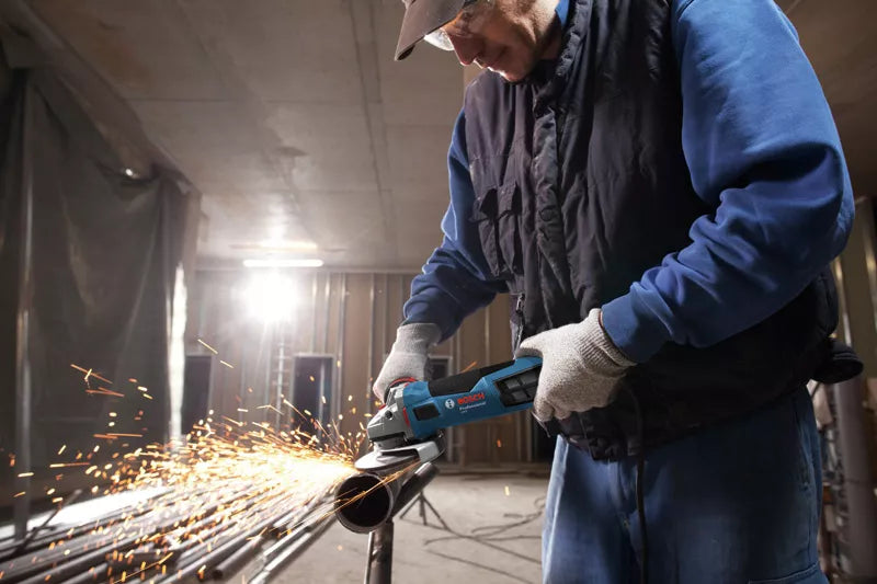 BOSCH Angle grinder GWS 17-125 S 5-inch -1700 watt Germany with speeds - 06017D0300