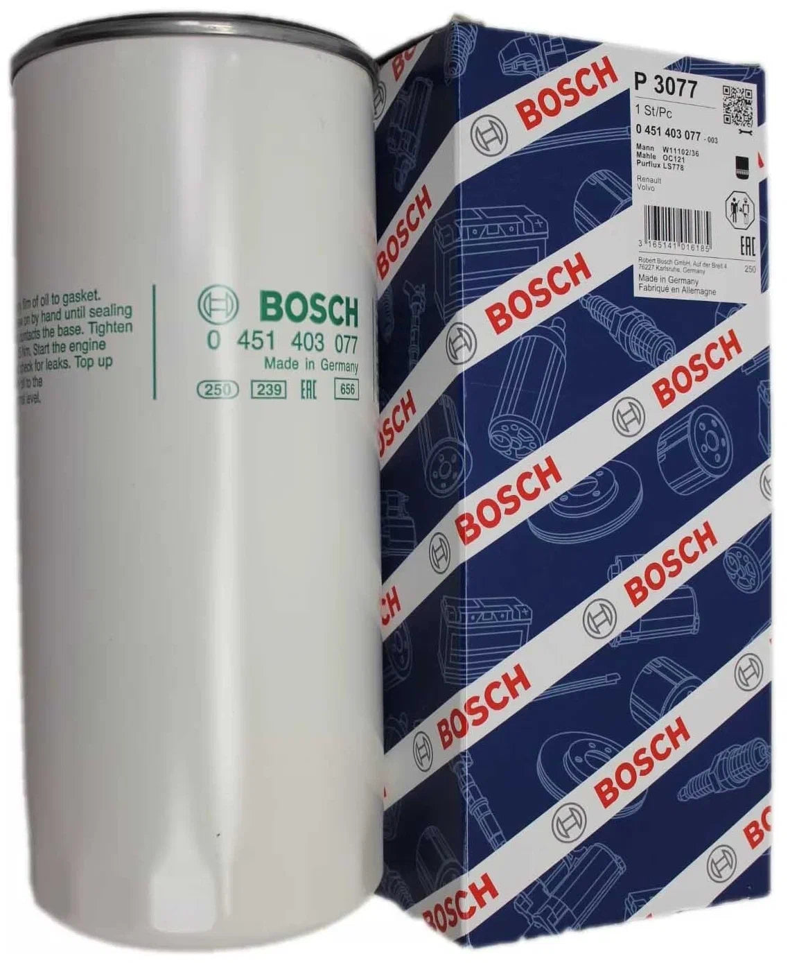 فلتر زيت بوش 0451403077 - Volvo Trucks