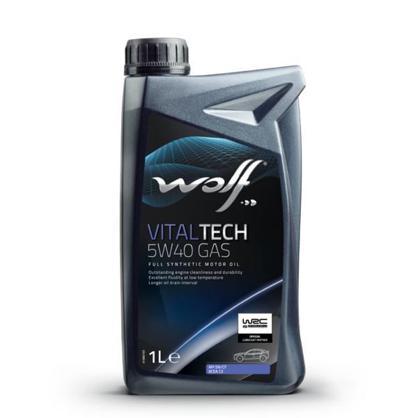 Wolf VitalTech 5W40 Gas - 1L