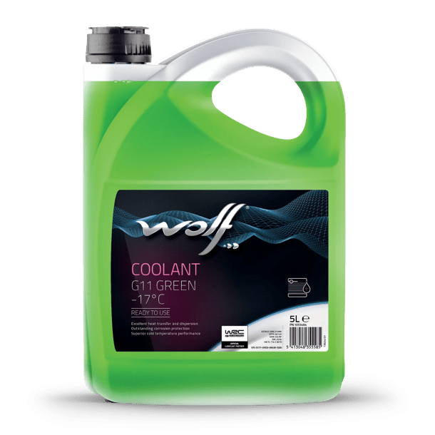 Wolf Coolant G11 Green -17°C - 5L