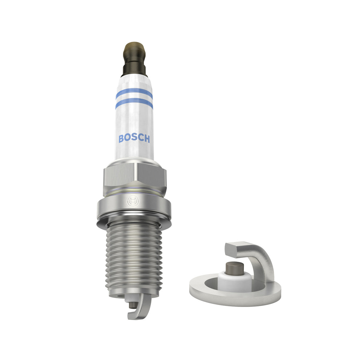 Bosch 1 Pole Nickel Spark Plug 0242229724 (FQR8DE) - 1 PC