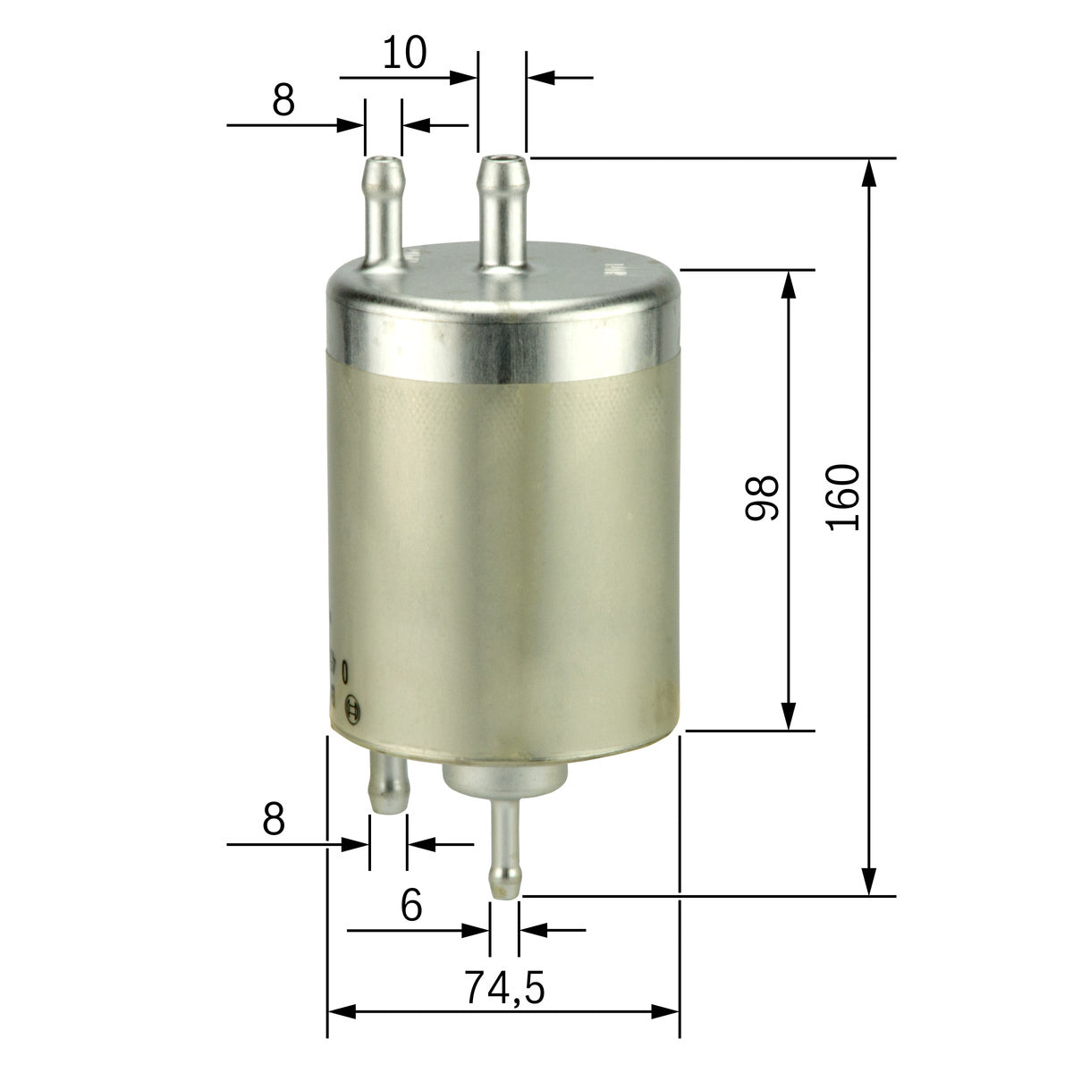 Bosch Fuel Filter 0450915003 - Mercedes