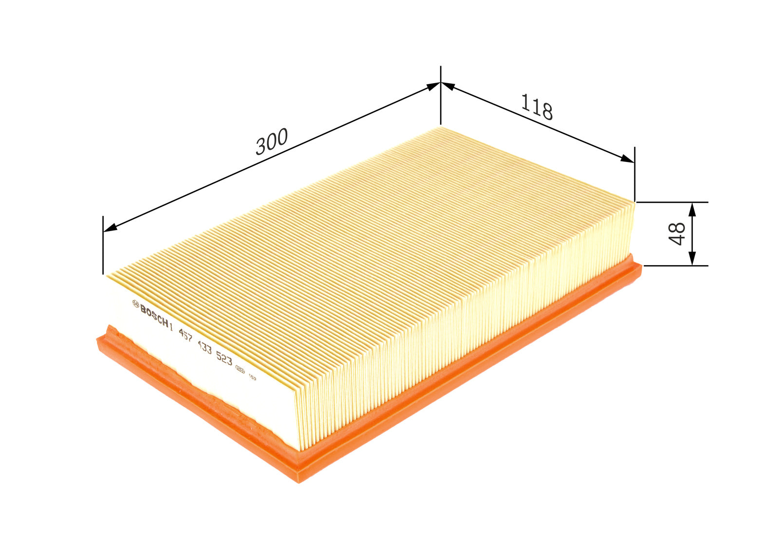 فلتر هواء بوش 1457433523