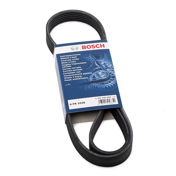 Bosch V-Ribbed Belt 1987946000 - 6PK1038