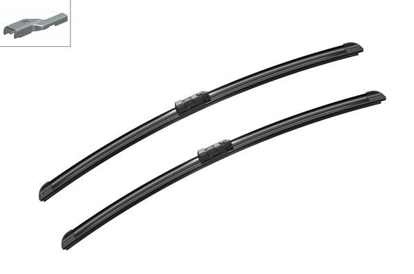 Bosch Set of Front Wiper Blades 3397009825 - 24 - 24 in - A825S