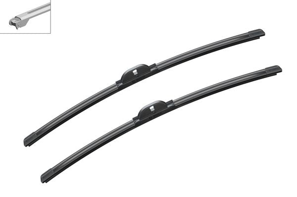 Bosch Set of Front Wiper Blades 3397118933 - 22 - 22 in - A933S