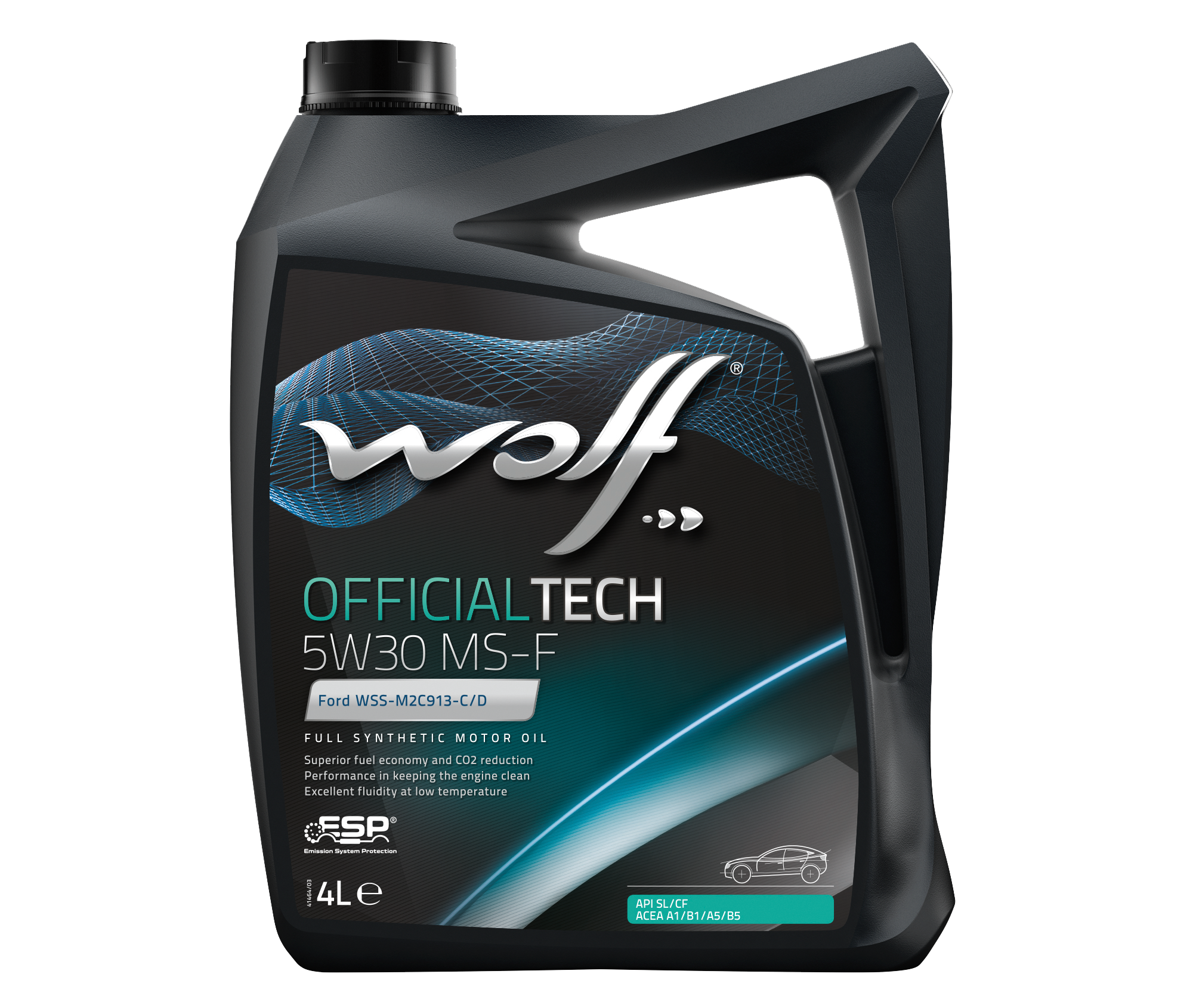 WOLF OFFICIALTECH 5W30 MS-F 4L