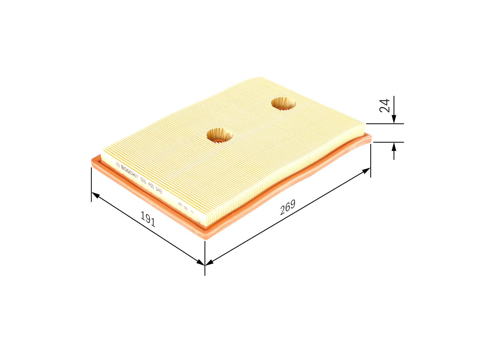 فلتر هواء بوش F026400342