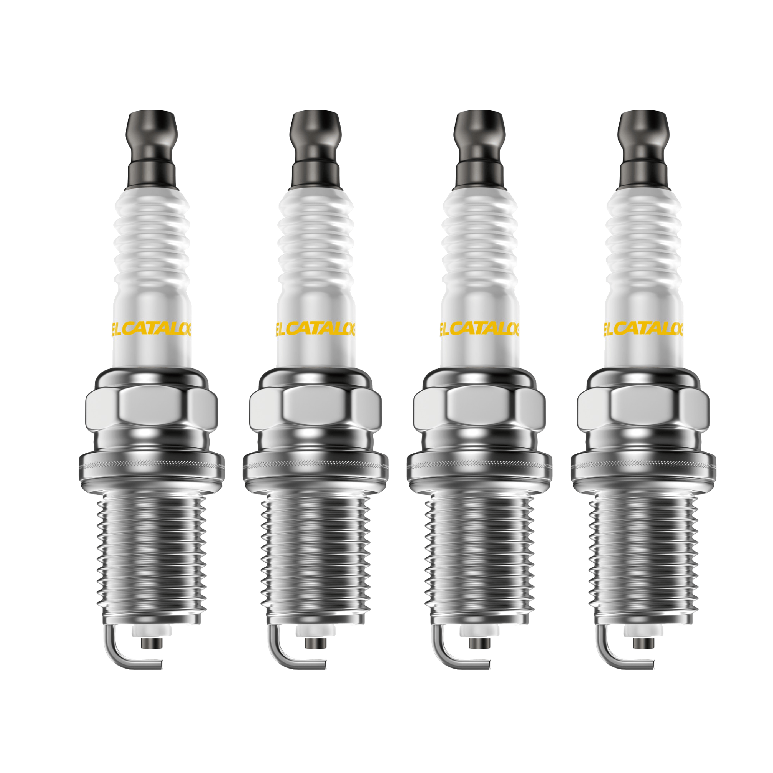 ElCatalog Set Of 1 Pole Nickel Spark Plug N5510-9515