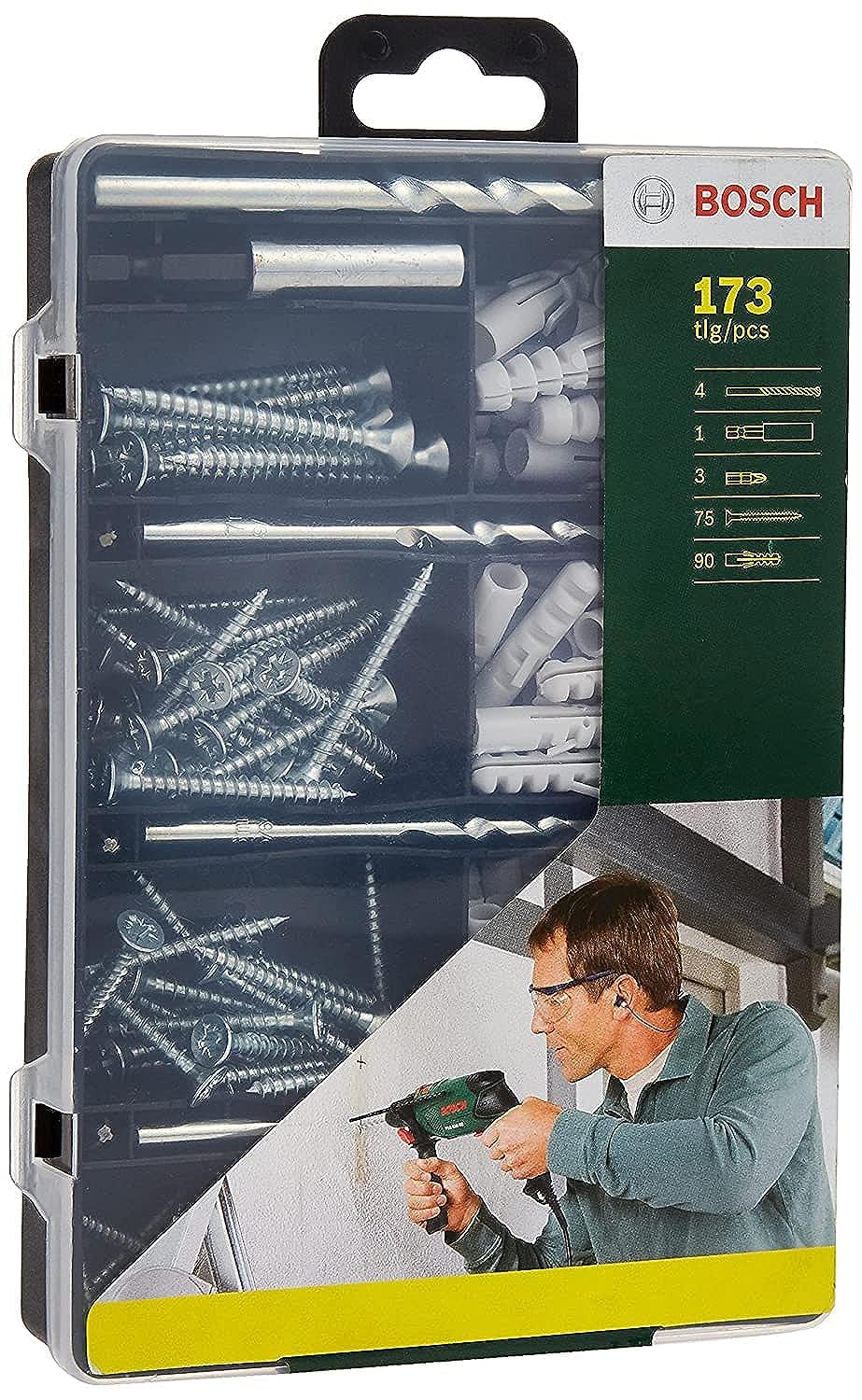 Bosch Fixing set 173 Pcs - 2607019511