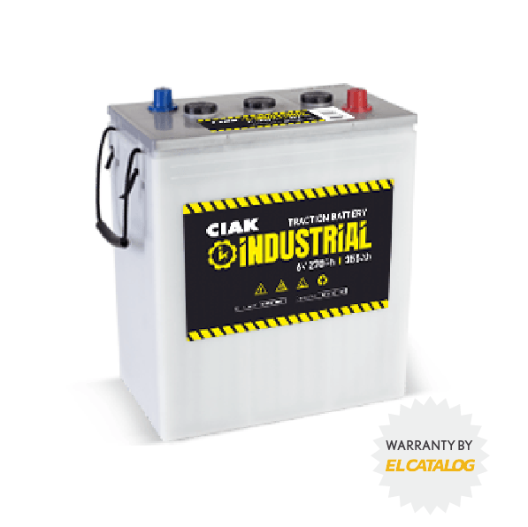 TRACTION BATTERY CIAK INDUSTRIAL 8V 160AH / 210AH (C5 / C20) TUBULAR TE