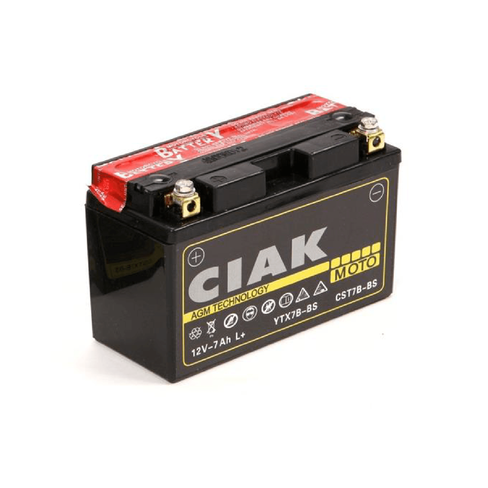 CIAK STARTER AGM MOTO 12V-9 Ah L+ / YTX9-BS / C5