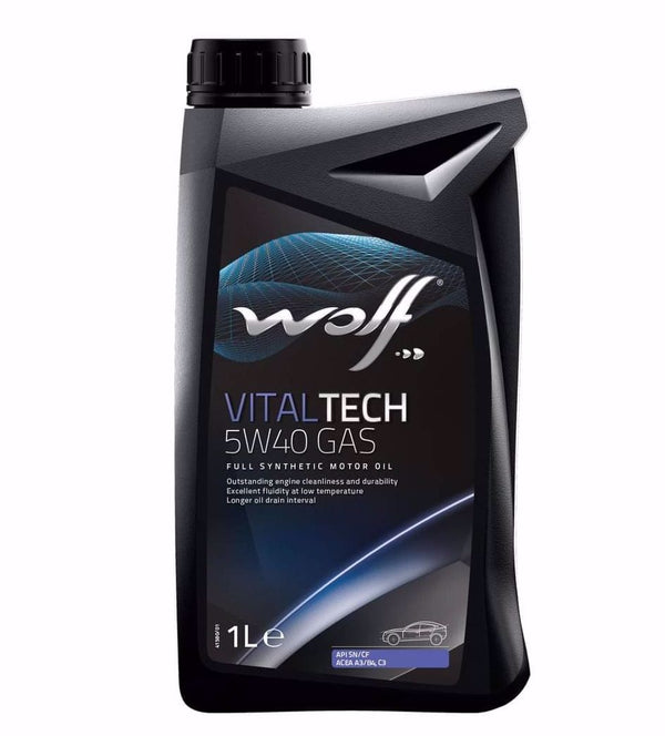 Wolf VitalTech 5W40 Gas - 1L