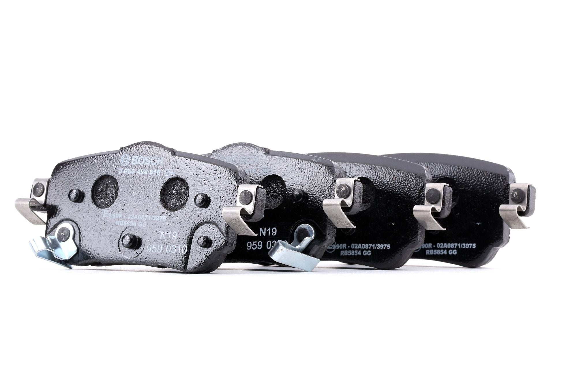 BOSCH Rear Brake Pads 0986494816 - Renault Kadjar, Nissan Qashqai