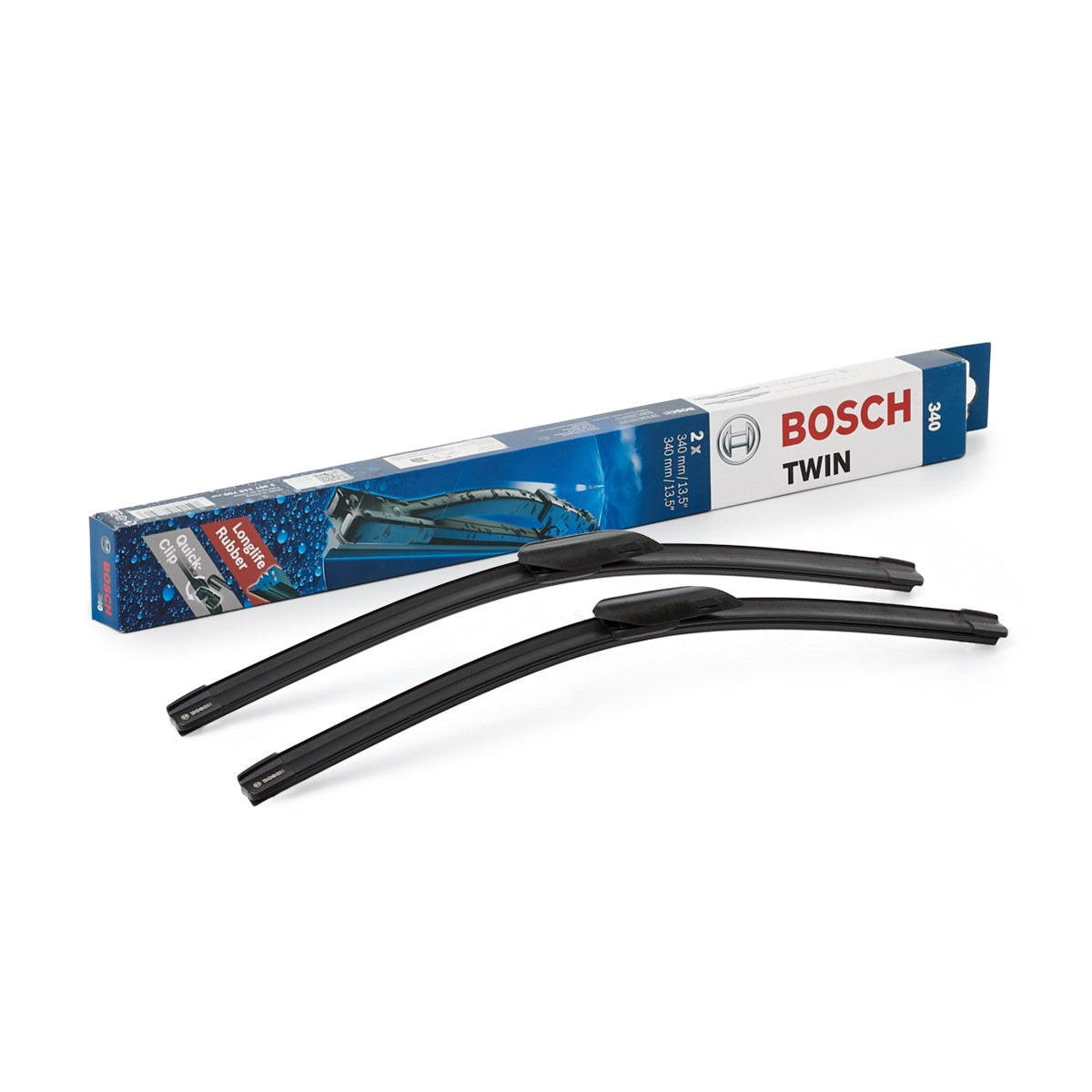 Bosch Set of Front Wiper Blades 3397009893 - 22 - 22 in - A088S