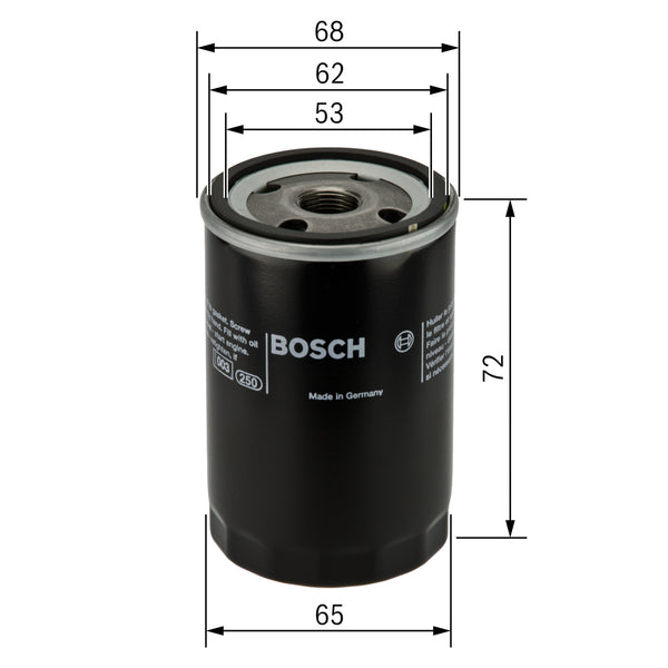 Bosch Oil Filter 0986452028