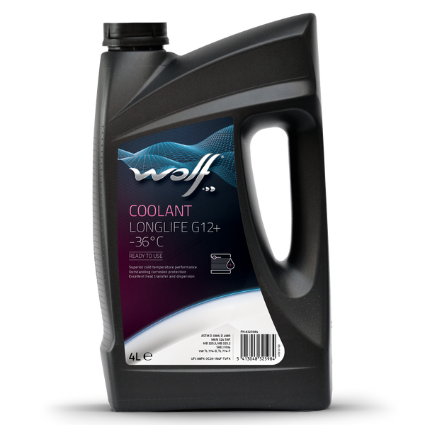 Wolf Radiator Coolant Longlife G12+ 4L El Catalog